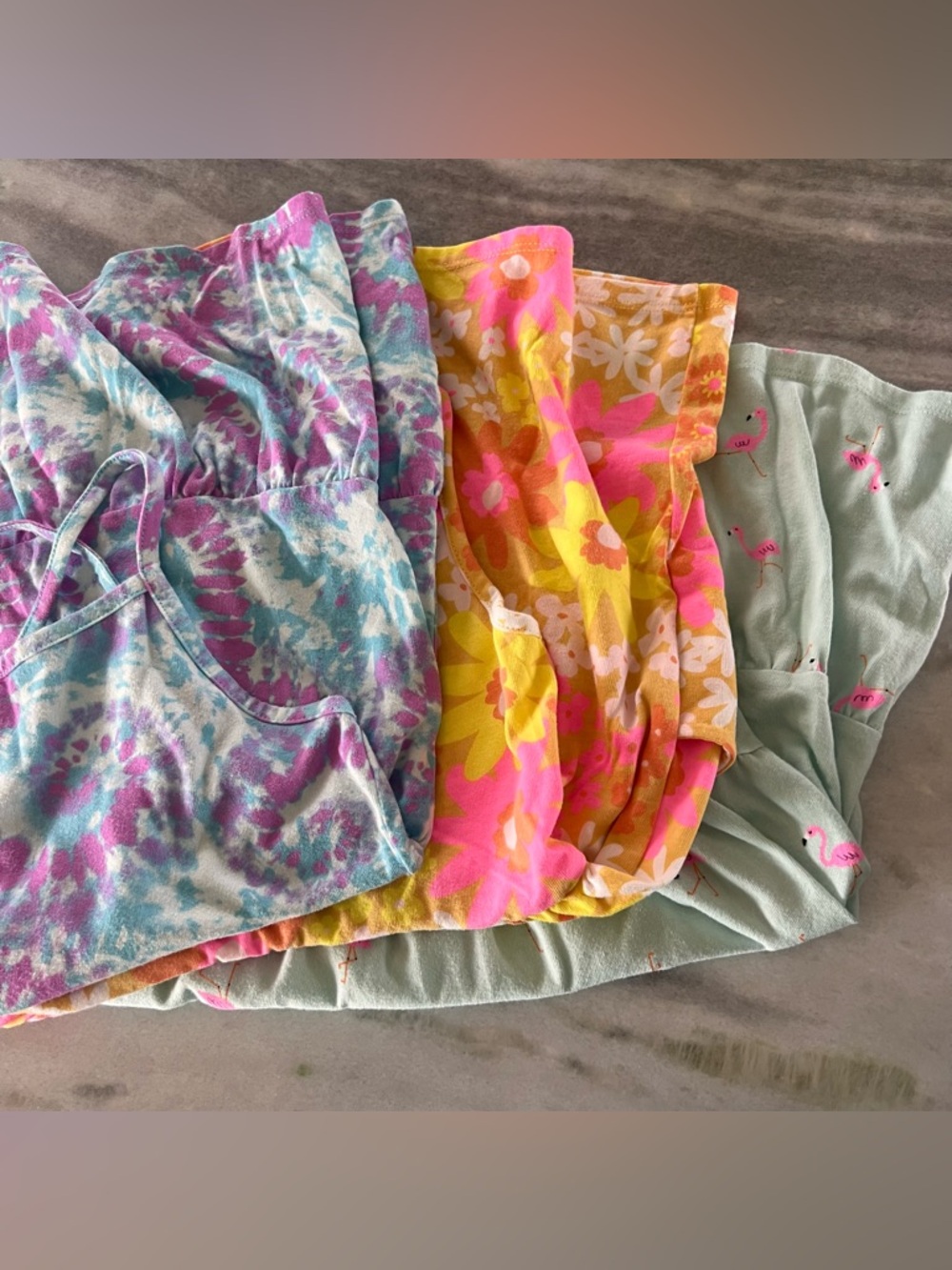 Cat & Jack Girls Summer Dresses Size 6-6X Bundle Pack